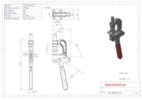 GH-80379-SS stainless steel flat base toggle clamp