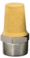 Sintered Bronze Muffler 1 NPT