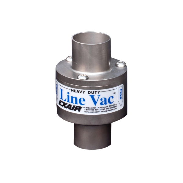 Heavy Duty Line Vac In Hardened Alloy For 1 1/2" Pipe