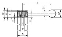 Flat Tension lever ex thread