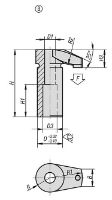 Hook Clamps with pad Drawing Form  B