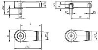 Stop Latches Drawing