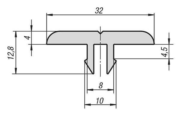 K1056 Slide Rail Drawing