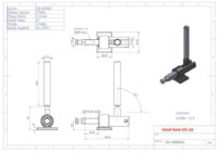 GH-30509M Push Pull Toggle Clamp Plunger Stroke 43.8mm Size 1136Kg