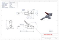 GH-301-AMSS Stainless steel push-pull toggle clamp