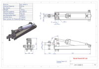 GH-12500-A Pneumatic Vertical Toggle Clamp