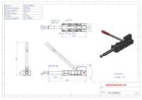 GH-35000HL Long Handled Clamp Plunger Stroke 100mm Size 5000Kg