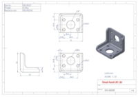 gh-36225 Mounting Bracket for GH-36224M Toggle Clamp