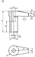 Hook Clamp form D Drawing