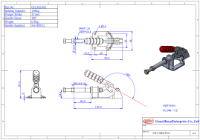 Stroke 32mm. Overall Length 140mm. Holding Force 136daN.