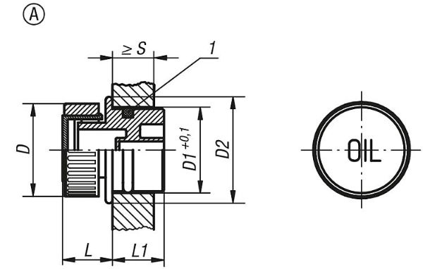 K0451 Press in Plig No Vent