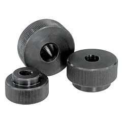 steel quick acting knurled nuts