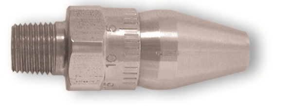 1009ss Exair Stainless steel adjustable air nozzle with 1/8” BSP and 340g force