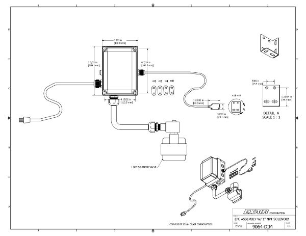 Electronic Air Control Flow Valve 350 SCFM