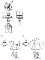 Quarter turn locks Drawing