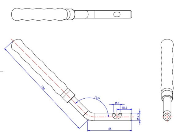 Handle For GH-30600-HLM