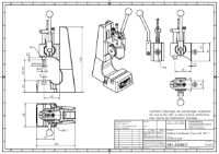 HP150T 36mm Stroke 0.75kN Capacity Rack and Pinion Press