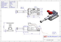 Stainless Steel Clamp Plunger Stroke 17.8mm Size 250Kg