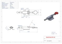 GH-36070 Push Pull Toggle Clamp 10mm Size 50Kg